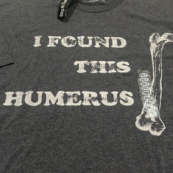 Bioworld Graphic Tee Shirt Medical Humor Kitschy Orthopedic Comedic Mens 2XLT - Picture 2 of 2